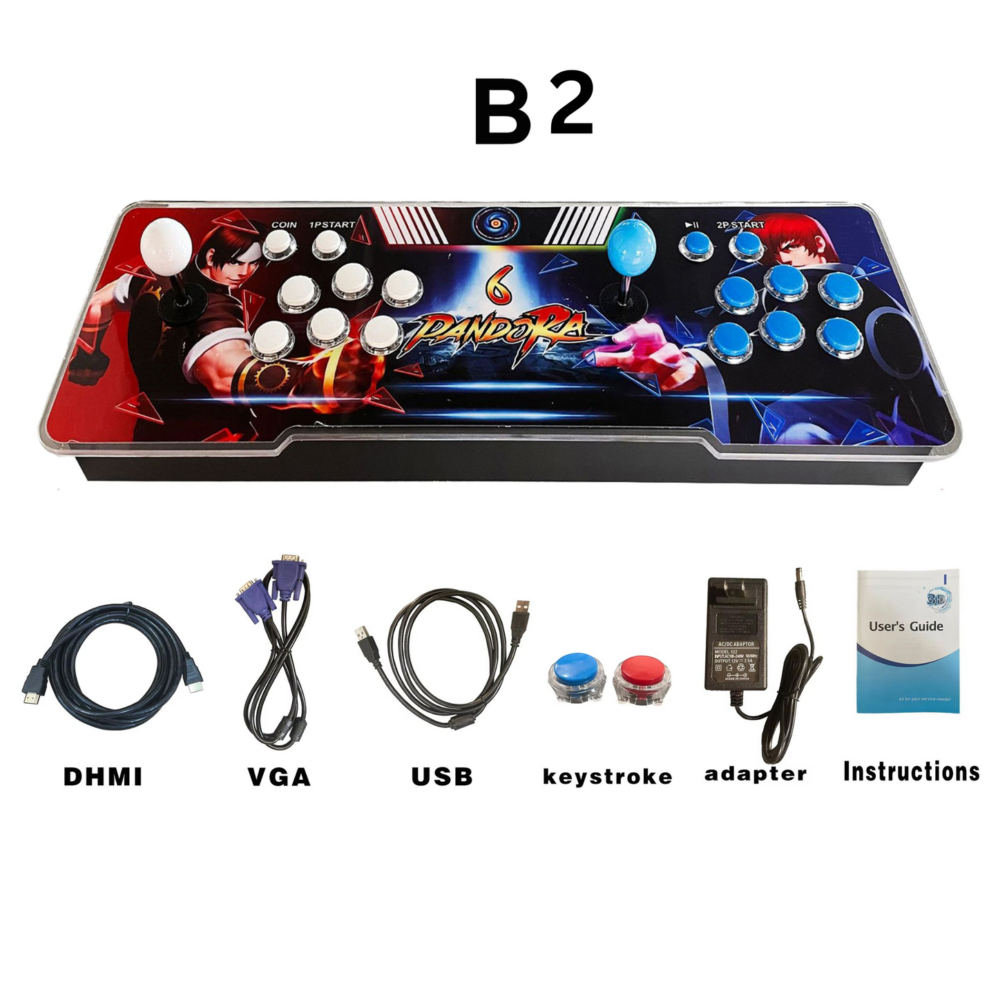 Pandora Retro Arcade Machine - 26,800 Games HD